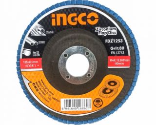 სახეხი დისკი ცირკონის125mmx22mm, P80 (FDZ1253) სურათი