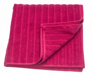 პირსახოცი 70x140 CM, აბანოს პირსახოცი Red Bordeau