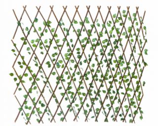 პლასტმასის ხელოვნური ყვავილების ღობე 12873 120სმ