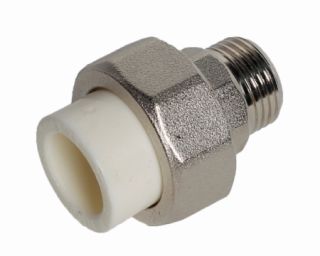 გადაბმის ქურო VESBO 112.1B.G22.EQ0 UNION MALE 20mmX1/2M