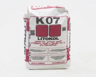 წებოცემენტი LITOKOL K07 GREY 25კგ სურათი