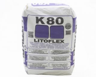 წებოცემენტი LITOKOL K80 LITOFLEX GREY 25KG