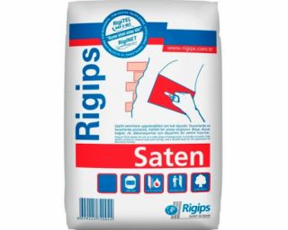 სამშენებლო ბათქაში Rigips Saten Alcisi 25კგ-იანი ტომარა
