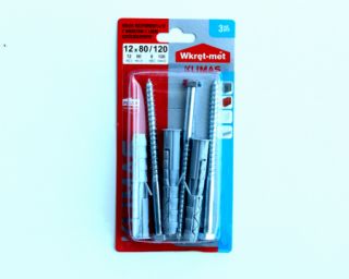 დუბელი ექვსკუთხა ხრახნით 12*120 BK-12120 (3ც)