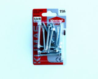 თვითმჭრელი ექვსკუთხა ხრახნი BWS-55045 (11ც)