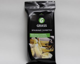 სველი სალფეტკი ტყავი Grass IT-0312