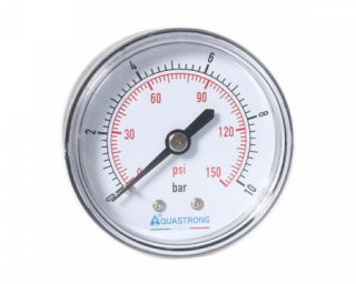 მანომეტრი PG-P50R 0-10bar ქვედა შემსვლელით