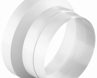 მრგვალი მილის გადამყვანი D/RE 125/150  007-0308