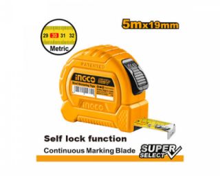 ლითონის საზომი რულეტი 5m x 19mm (HSMT27519-1)