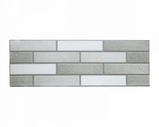 კედლის ფილა Natoral Dark Gray, White Body, Matt 30X90