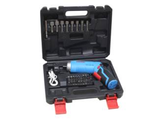 ელექტრო სახრახნისის ნაკრები FIXTEC FSD040L02 – 4V, ლითიუმ-იონური, მრავალფუნქციური კომპლექტი