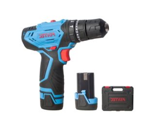 ელექტრო საბურღი FIXTEC FCD12L04 – 12 V, ლითიუმ-იონური, კომფორტული დიზაინით