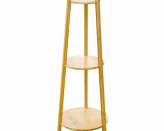 ყვავილების თარო მრგვალი 3 სექციით  MH-10723 37*37*99 სმ