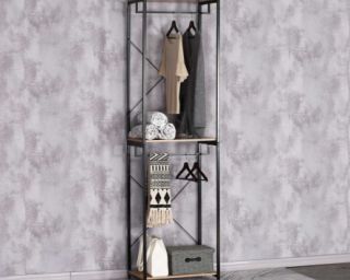 ტანსაცმლის საკიდი ორ განყოფილებიანი MEISTER 60*40.4*213 სმ