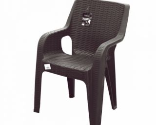 პლასტმასის სკამი TIGER 89*56*44 მუქი ყავისფერი