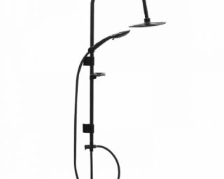 საშხაპე სისტემა Orion Tall Full Black Shower Set TLOR1018