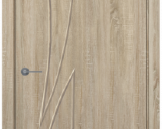 კარის კომპლექტი SD-08 220*70 OAK SONOMA PVC დახურული (10)