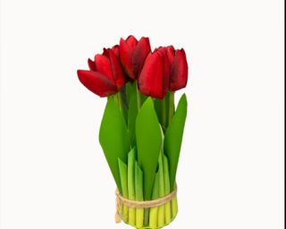 ხელოვნური ყვავილი ტიტა ქოთანში: 18cm,MH-21154