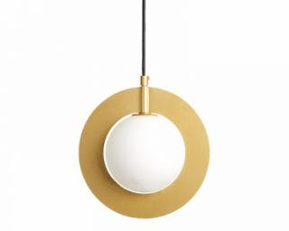 ჭერის სანათი SOLE 9079P/B ოქროსფერი/თეთრი