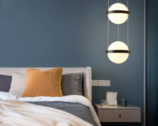 ჭერის სანათი SOLE 10228P/2 თეთრი/შავი