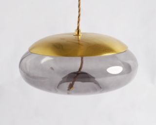 ჭერის სანათი SOLE 9966P/D ოქროსფერი/რუხი