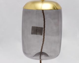 ჭერის სანათი SOLE 9966P/B ოქროსფერი/რუხი