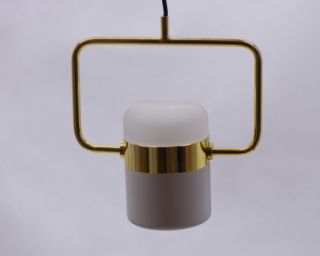 ჭერის სანათი SOLE 9926P/1 H თეთრი/ოქროსფერი