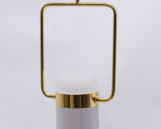 ჭერის სანათი SOLE 9926P/1 W თეთრი/ოქროსფერი