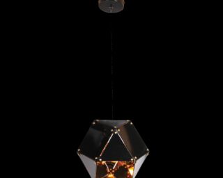 ჭერის სანათი SOLE 9146P/1 შავი