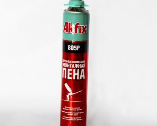 პოლიურეთანის ქაფი თოფის Akfix 750მლ