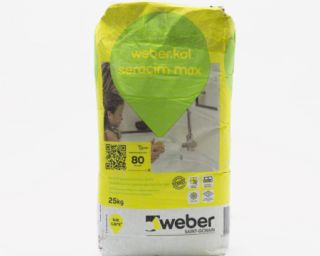 ფისოვანი ცემენტი WEBER 25კგ
