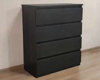 კომოდი KALAB 4 – თანამედროვე დიზაინი და ტევადობა (75x38x92 სმ)