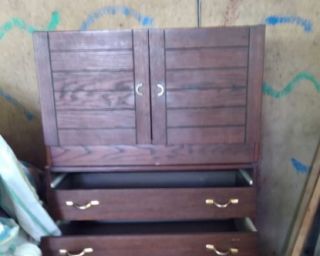 ნატურალური ხის მოდულური კომოდი (2 ნაწილი)