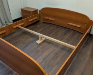 ევროპული ორადგილიანი საწოლი + 2 ტუმბო