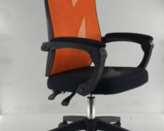 გეიმერის სკამი მოდელი 409 – შავი-სტაფილოსფერი (ახალი)