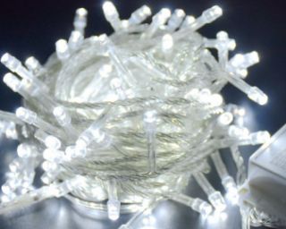 საახალწლო განათება LED 10მ გამჭვირვალე