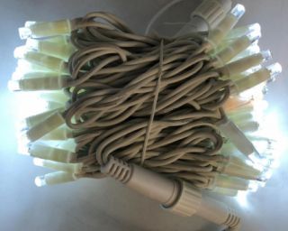 საახალწლო განათება LED 10მ შავი