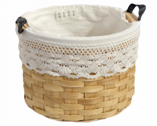 კალათი SPM0500 natural ზომა 20.5*20.5*14/18სმ