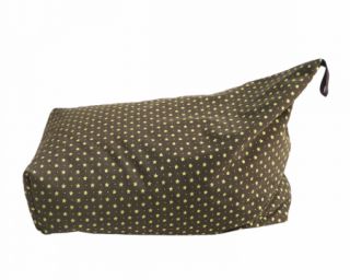 პუფი ყავისფერი/ყვავილი M 95X56