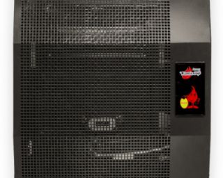 გაზის კონვექტორი akog 2 sp black