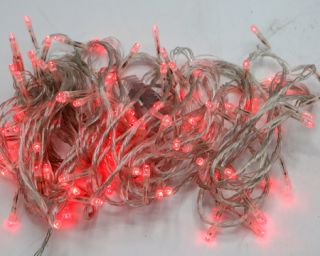 საახალწლო სანათი, წითელი, 9მ - YIWU