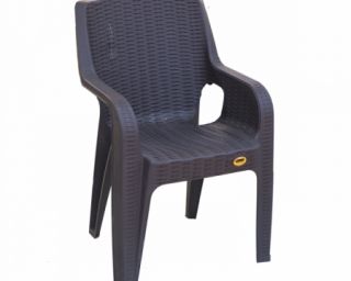 პლასტმასის სკამი TIGER 89*56*44 მუქი ყავისფერი