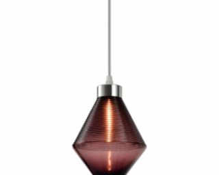 ჭერის სანათი YADI F8865A ღვინისფერი