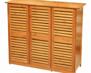 ფეხსაცმლის თარო ბამბუკით 96*33*85 MH-10996