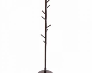 ტანსაცმლის საკიდი ბამბუკის 165X35 მუქი ყავისფერი