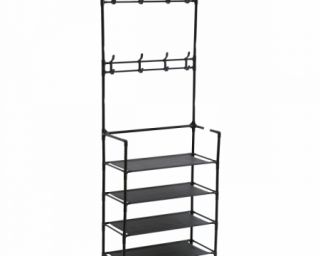 ტანსაცმლის საკიდი ნაჭრის თაროთი 60 სმ, 5 ფენა MH-15928