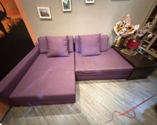 იყიდება უმაღლესი ხარისხის კუთხის დივანი + მაგიდა