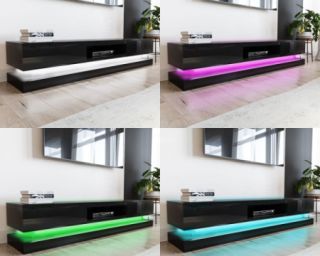 ტელევიზორის მაგიდა LED განათებით – მწარმოებლისგან Decor Lux