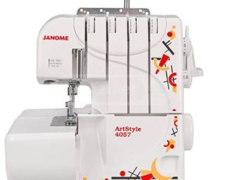 ოვერლოკის მანქანა JANOME ARTSTYLE 4057