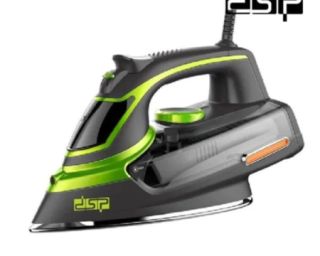 ორთქლის უთო DSP KD1004 (2000 W, 220-240 V) BLACK/GREEN